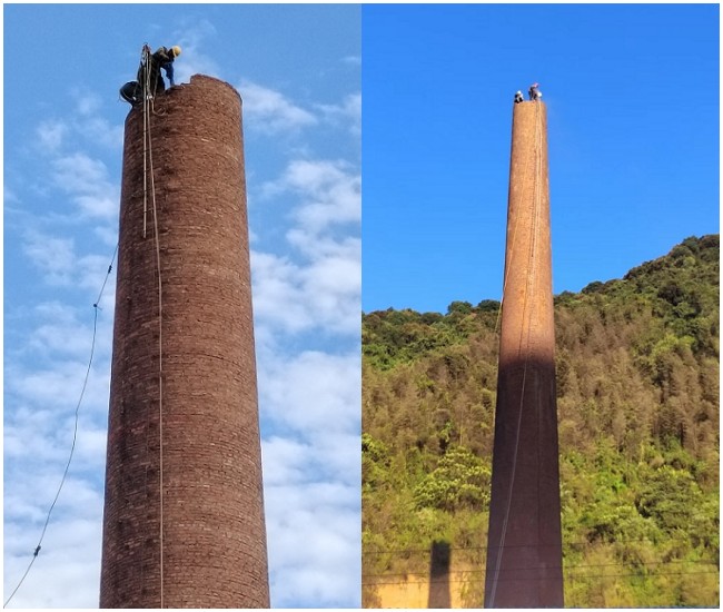 煙囪拆除-廢棄煙囪怎樣做到安全快捷拆除？